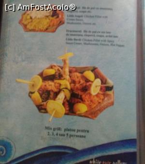 [P21] Taverna Trandafirul Alb: meniul » foto by Carmen Ion
 - 
<span class="allrVoted glyphicon glyphicon-heart hidden" id="av1144209"></span>
<a class="m-l-10 hidden" id="sv1144209" onclick="voting_Foto_DelVot(,1144209,26133)" role="button">șterge vot <span class="glyphicon glyphicon-remove"></span></a>
<a id="v91144209" class=" c-red"  onclick="voting_Foto_SetVot(1144209)" role="button"><span class="glyphicon glyphicon-heart-empty"></span> <b>LIKE</b> = Votează poza</a> <img class="hidden"  id="f1144209W9" src="/imagini/loader.gif" border="0" /><span class="AjErrMes hidden" id="e1144209ErM"></span>