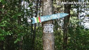 [P04] Al doilea indicator ce ne indică o cascadă la 1km în dreapta. 
Nu o luați la dreapta că nu aveți unde. Țineți-o pe potecă înainte. 
Atenție la acele de brazi căzute! Sunt foarte alunecoase.  » foto by bog68
 - 
<span class="allrVoted glyphicon glyphicon-heart hidden" id="av373134"></span>
<a class="m-l-10 hidden" id="sv373134" onclick="voting_Foto_DelVot(,373134,27237)" role="button">șterge vot <span class="glyphicon glyphicon-remove"></span></a>
<a id="v9373134" class=" c-red"  onclick="voting_Foto_SetVot(373134)" role="button"><span class="glyphicon glyphicon-heart-empty"></span> <b>LIKE</b> = Votează poza</a> <img class="hidden"  id="f373134W9" src="/imagini/loader.gif" border="0" /><span class="AjErrMes hidden" id="e373134ErM"></span>