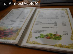 [P19] Mizil - Restaurant 'La Han'. Din meniu.  » foto by iulianic
 - 
<span class="allrVoted glyphicon glyphicon-heart hidden" id="av989109"></span>
<a class="m-l-10 hidden" id="sv989109" onclick="voting_Foto_DelVot(,989109,27474)" role="button">șterge vot <span class="glyphicon glyphicon-remove"></span></a>
<a id="v9989109" class=" c-red"  onclick="voting_Foto_SetVot(989109)" role="button"><span class="glyphicon glyphicon-heart-empty"></span> <b>LIKE</b> = Votează poza</a> <img class="hidden"  id="f989109W9" src="/imagini/loader.gif" border="0" /><span class="AjErrMes hidden" id="e989109ErM"></span>